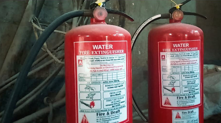 Installation of Extinguishers-2