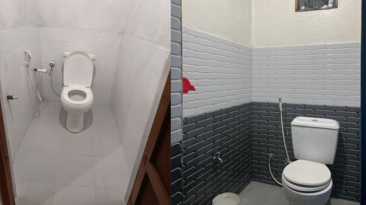 Renovation of Washrooms